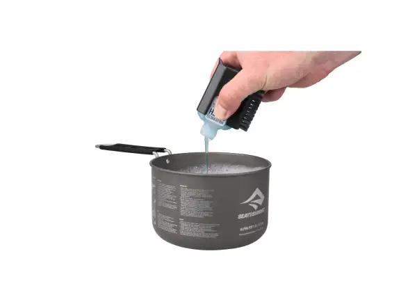 Sea to Summit Camp Kitchen Pot Scrubber & Soap čistič hrncov a mydlo 2dielna sada