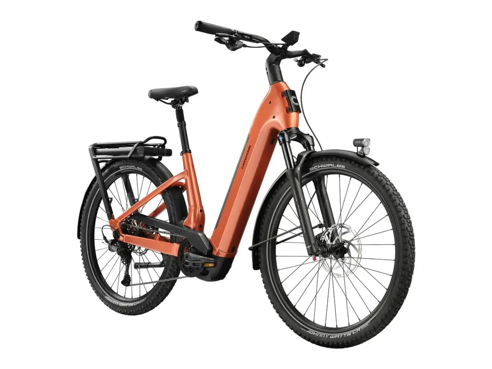 Cannondale Tesoro X 1 LSTH Orange Slice nízkonástupový cestovný elektrobicykel