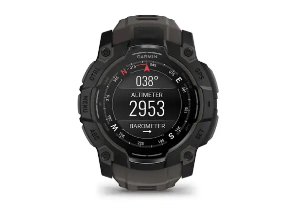 Garmin Instinct 3 Amoled 50 mm smart hodinky Black/Charcoal remienok