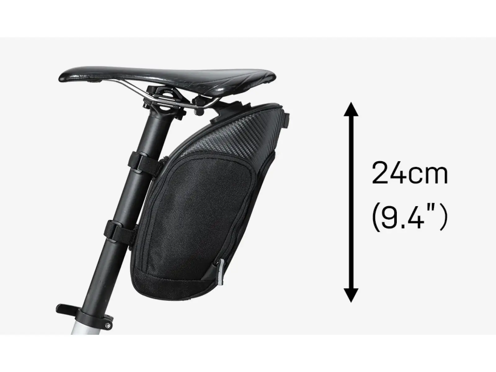 Topeak Mondo Pack XL podsedlová taška 1,7 l čierna