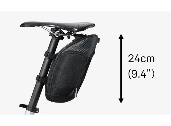 Topeak Mondo Pack XL podsedlová taška 1,7 l čierna