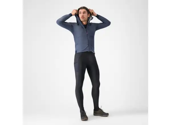 Castelli Fly Unltd Jacket pánska bunda Dark Steel Blue