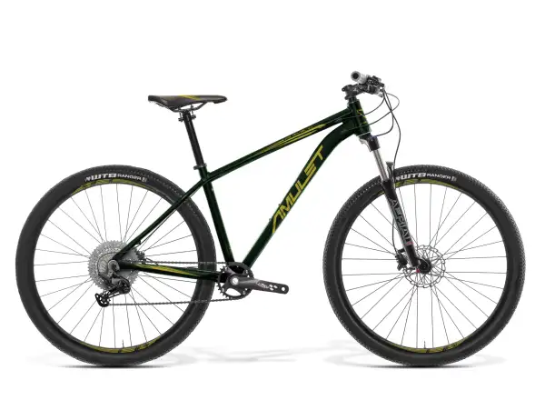 Horský bicykel Amulet 29 Rival 4.0 SH tmavozelený matný/olivový matný
