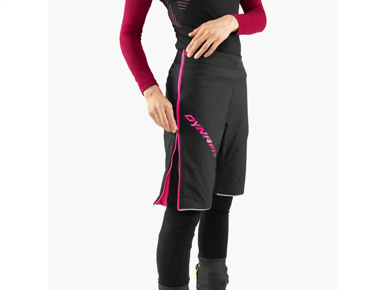Dynafit Mezzalama Polartec Alpha dámske kraťasy Blueberry Marine