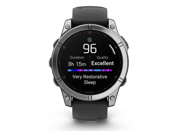 Garmin fenix E - 47 mm AMOLED inteligentné hodinky Slate Grey Steel