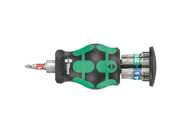 Wera Bicycle Set 11 Kraftform Stubby bitový skrutkovač so zásobníkom 8 dielov