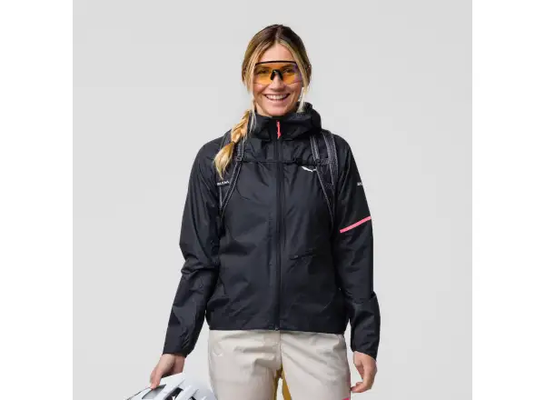 Salewa Vento PTX 2.5 L dámska bunda Black Out