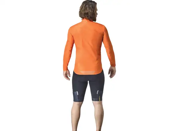 Mavic Cosmic H2O pánska bunda červená oranžová
