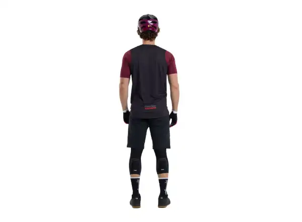 Troy Lee Designs x SRAM Skyline pánsky dres krátky rukáv Radioscape Black/Berry