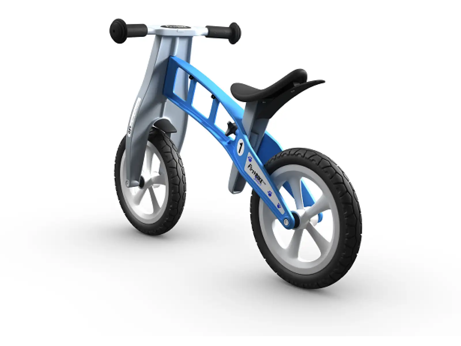 First Bike BASIC LIGHT BLUE detské odrážadlo bez brzdy