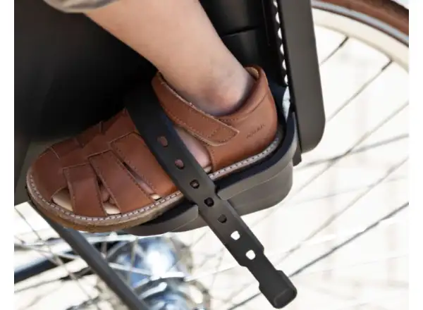 Predná detská sedačka Urban Iki s adaptérom na pätku Bincho Black