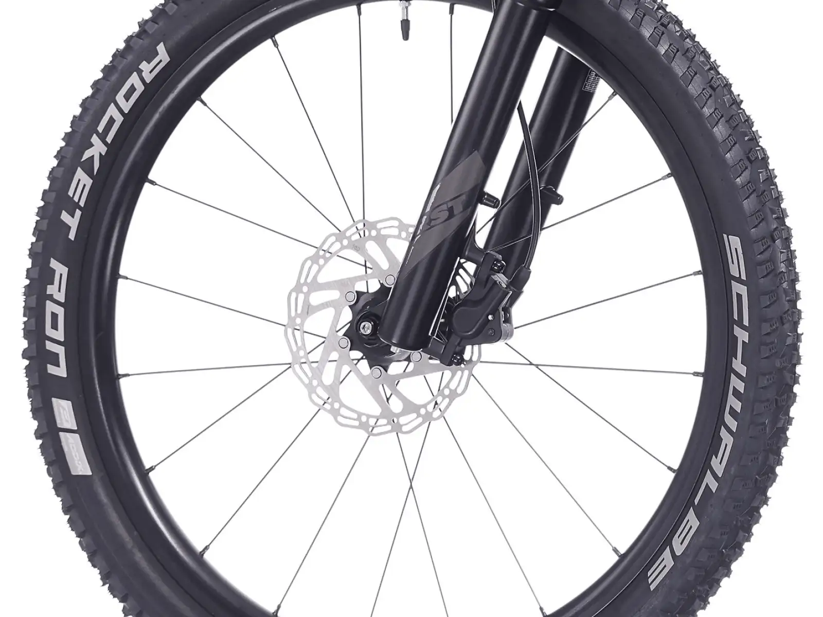 Superior TEAM 24 detský bicykel Gloss Brushed Alu / Rainbow Black