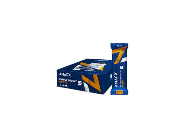 Amacx Energy Nougat energetická tyčinka 12 x 37 g