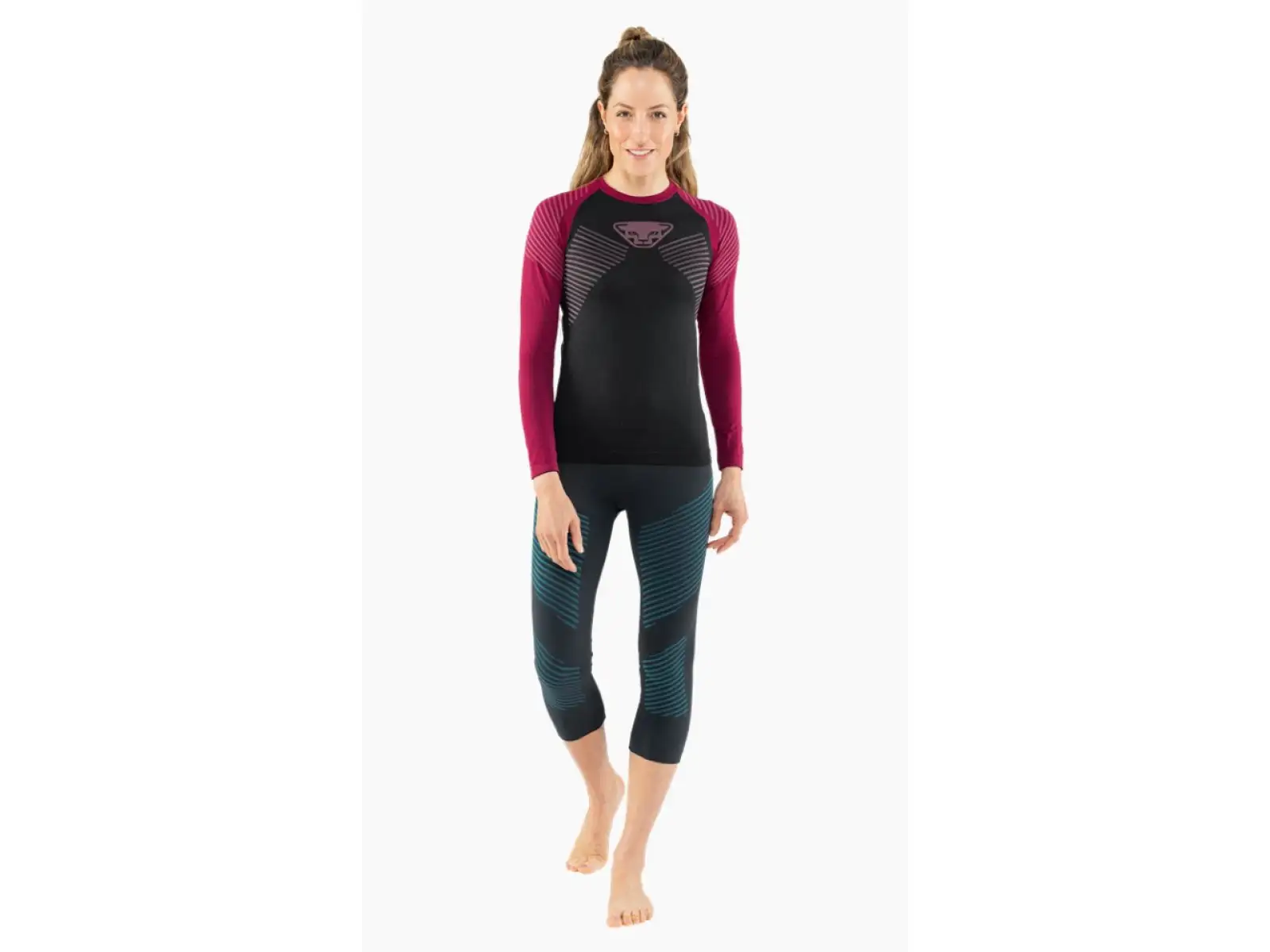 Dynafit Speed Dryarn Dámske 3/4 nohavice Blueberry/Marine Blue