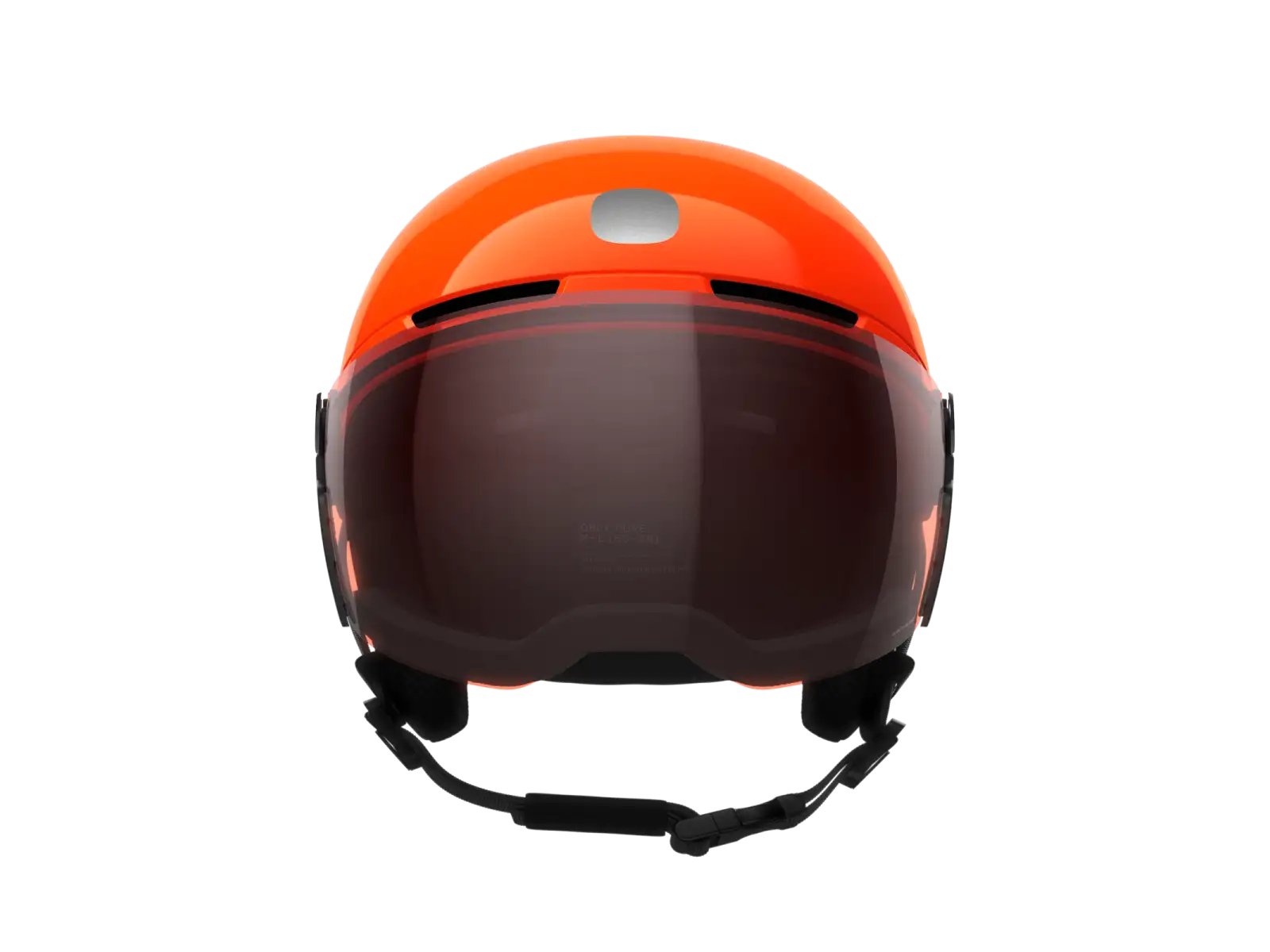 POC POCito Obex Visor detská lyžiarska prilba Fluorescent Orange
