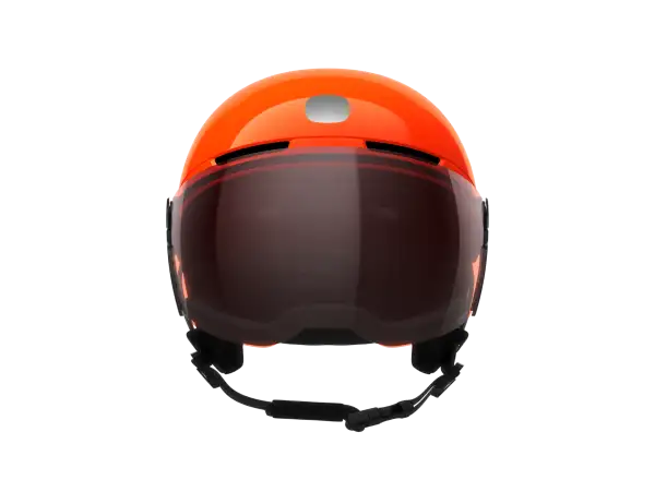 POC POCito Obex Visor detská lyžiarska prilba Fluorescent Orange