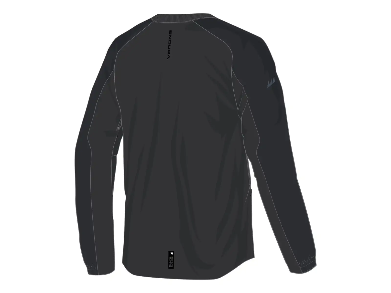 Endura Mt500 burner fleece pánska mikina Black