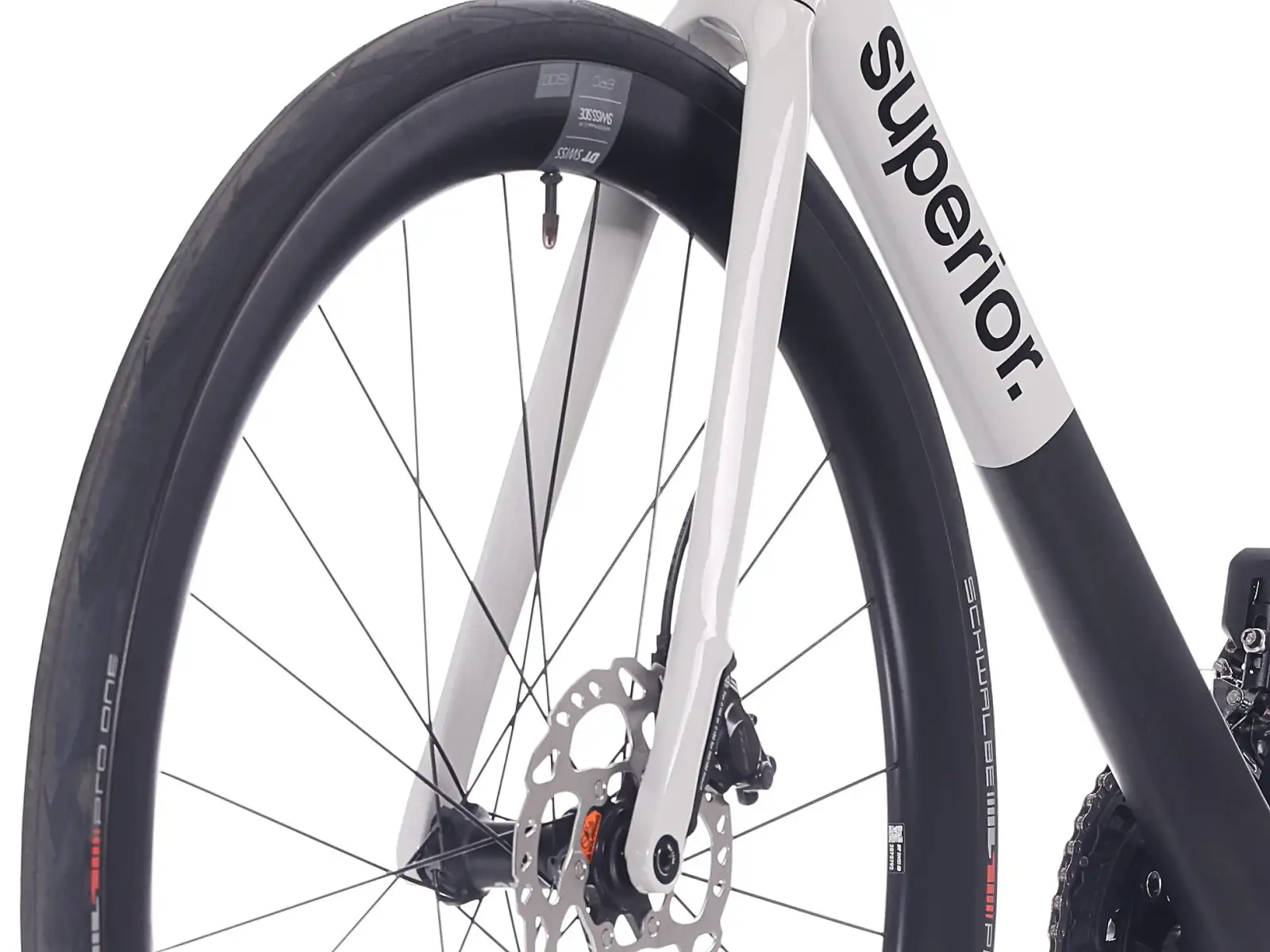 Superior RR 9.6 cestný bicykel Matte Carbon / White