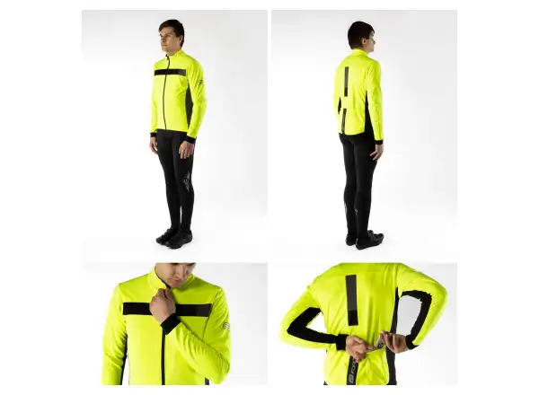 Softshellová bunda Force Frost fluo/black