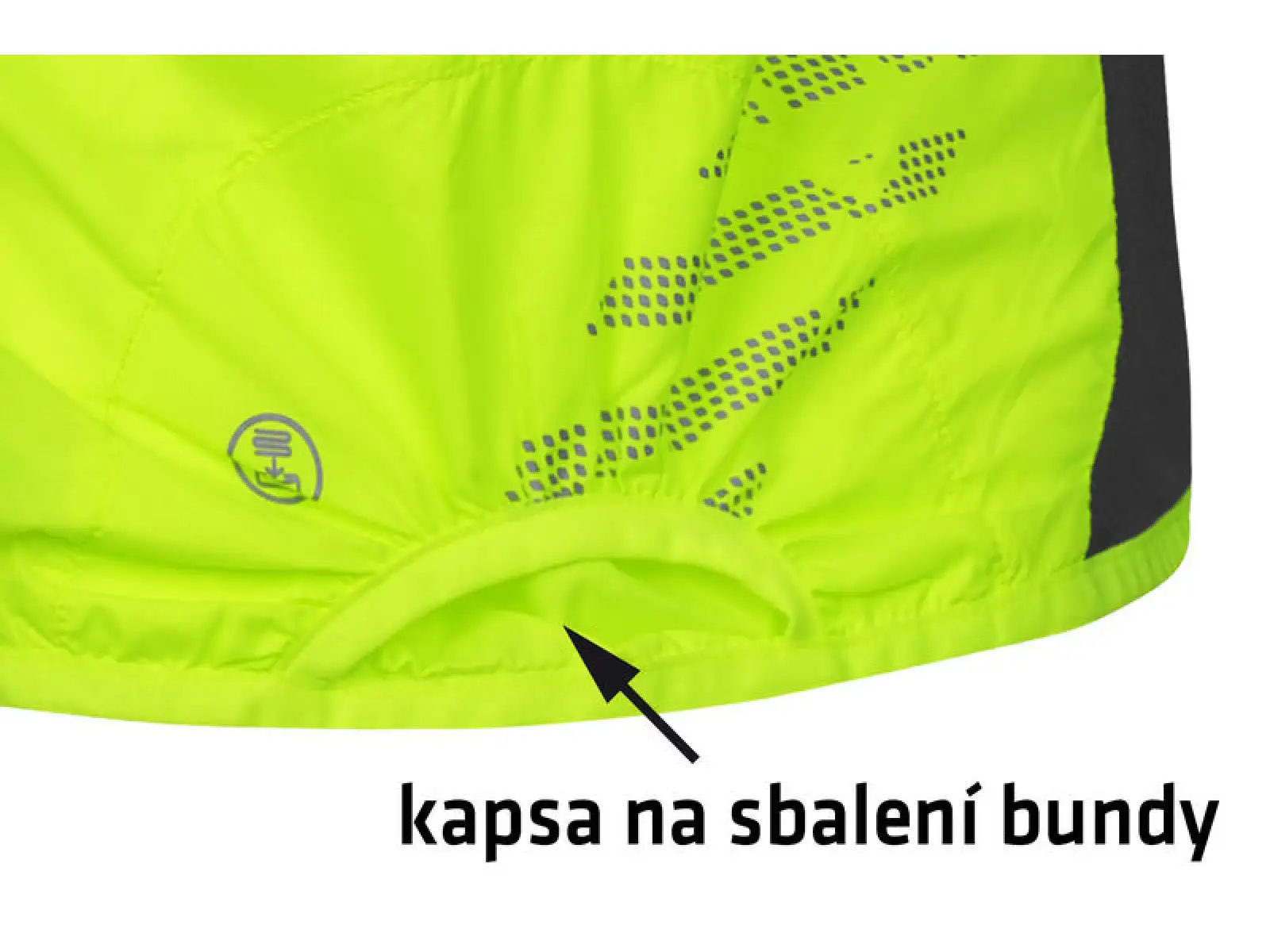 Etape Gloria 2.0 dámska bunda žltá fluo/antracit