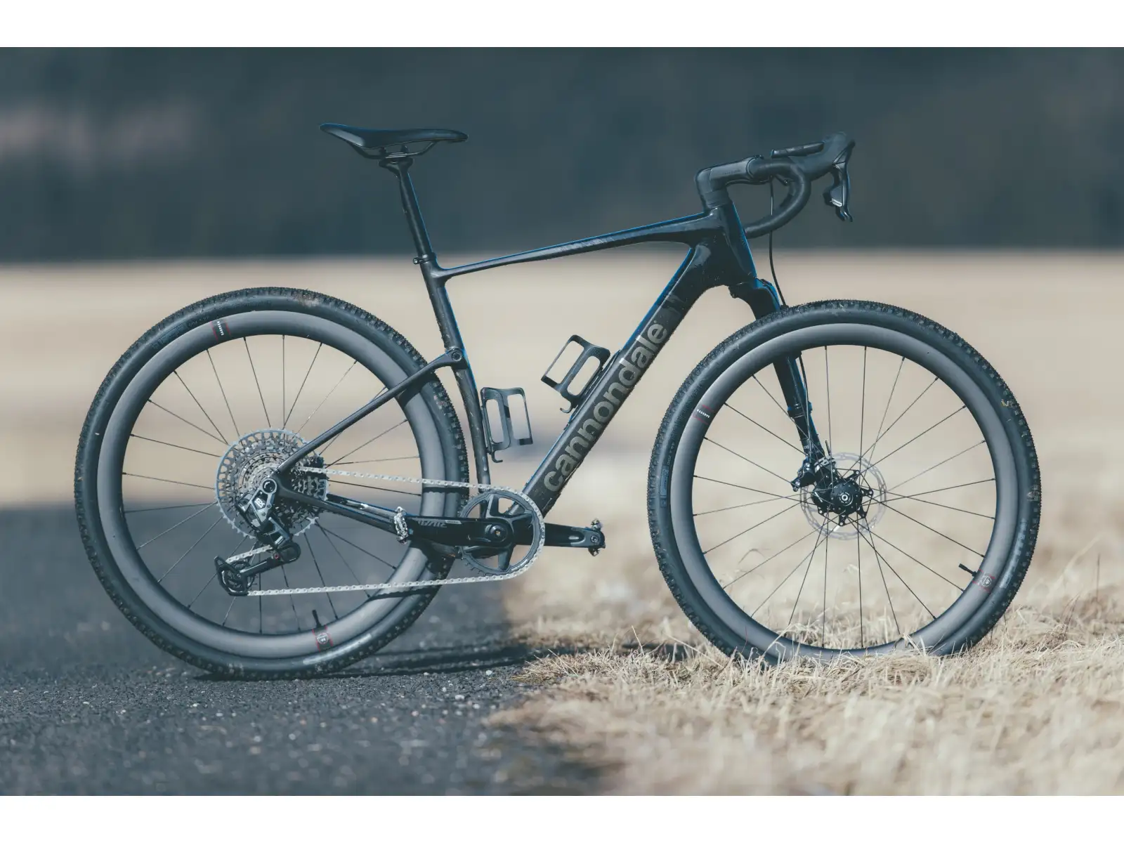 Cannondale Topstone Carbon 1 Lefty AXS gravel bicykel BLK