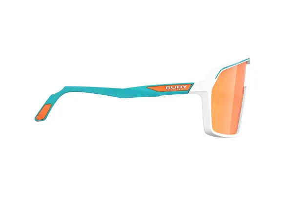 Rudy Project Spinshield slnečné okuliare White-Emerald/Multilaser Orange