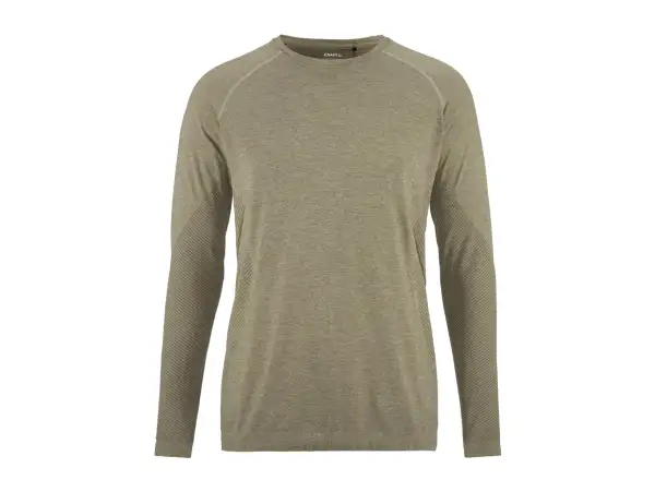 Craft Core Dry Active Comfort pánske tričko dlhý rukáv hnedá