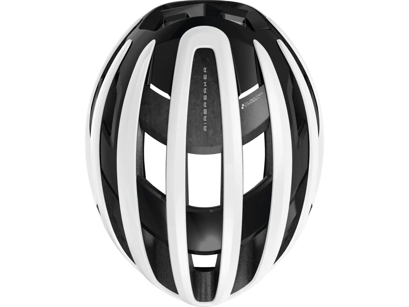 Abus AirBreaker 2.0 cestná prilba Shiny White