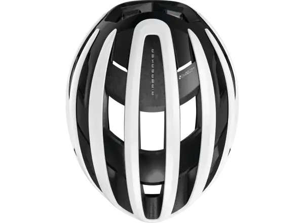 Abus AirBreaker 2.0 cestná prilba Shiny White