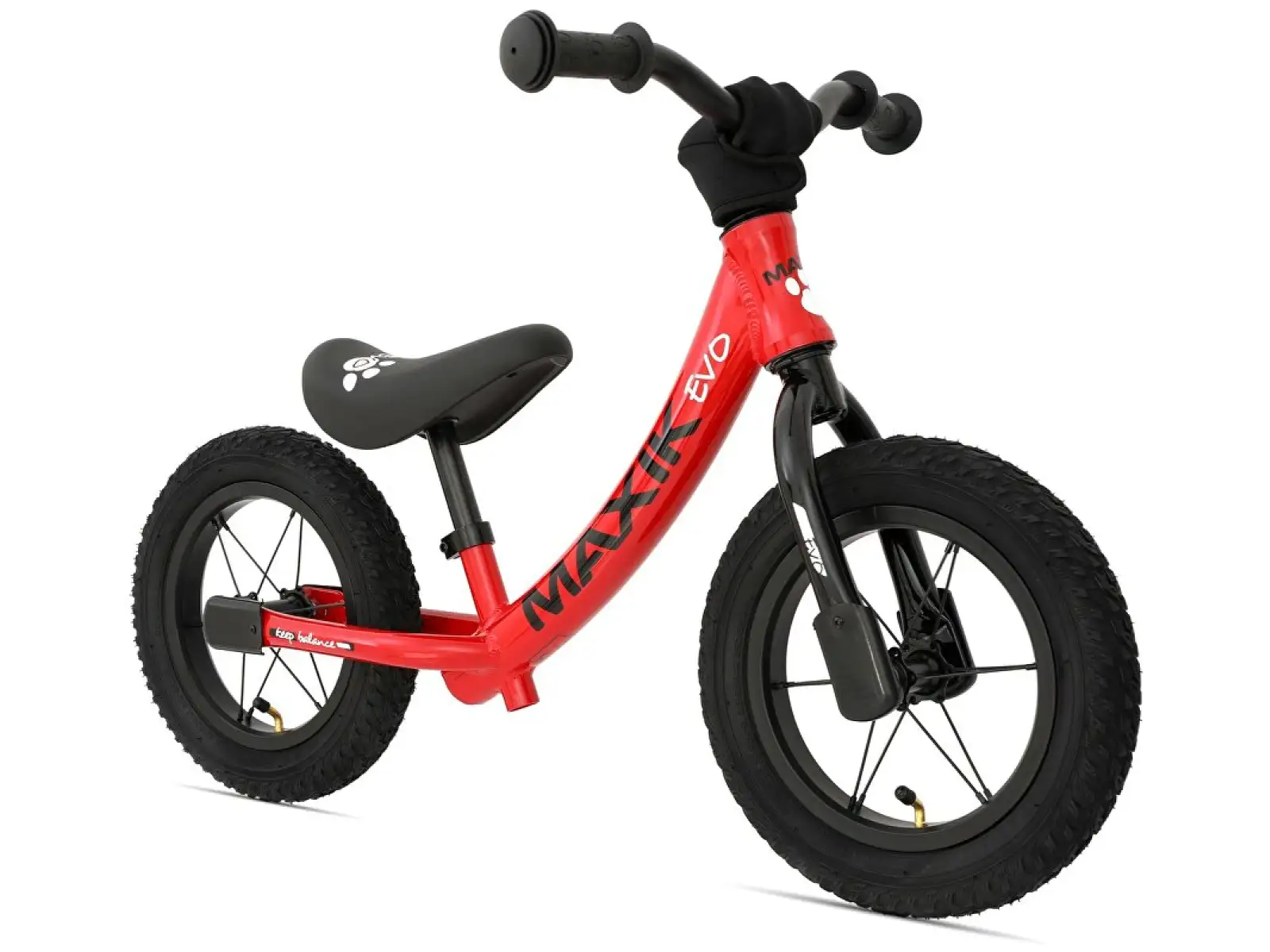 Max1 Maxík Evo Lite odrážadlo červená/čierna