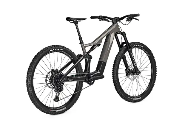 Focus Jam2 SL 8.7 DI 430 Wh horský elektrobicykel Moonstonegrey Glossy/Carbon Raw Glossy