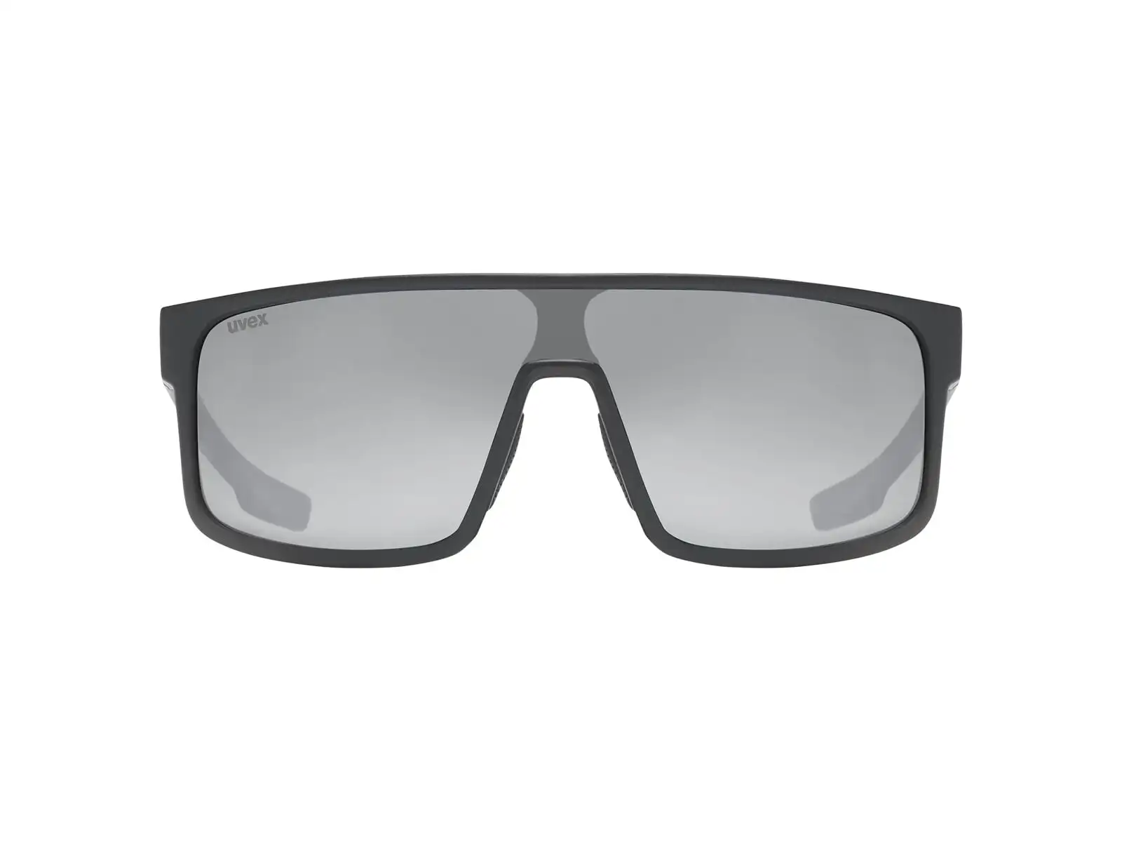 Uvex LGL 51 cyklistické okuliare Black Mat/Mirror Silver