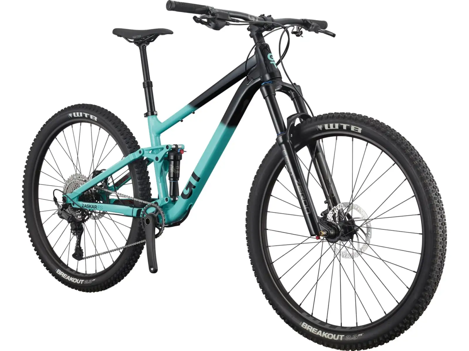 GT Zaskar FS 29 Comp horský bicykel Sea Green