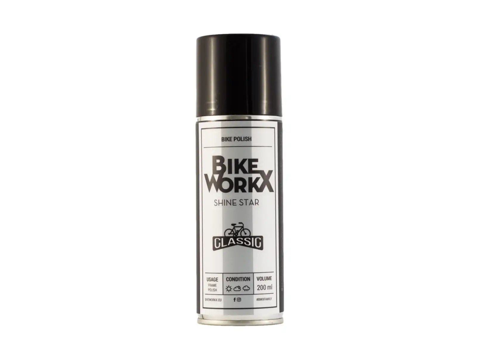 Bikeworkx Shiner Glossy leštenka v spreji 200 ml