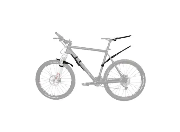 Zadný blatník Topeak D-Flash S čierny/reflexný