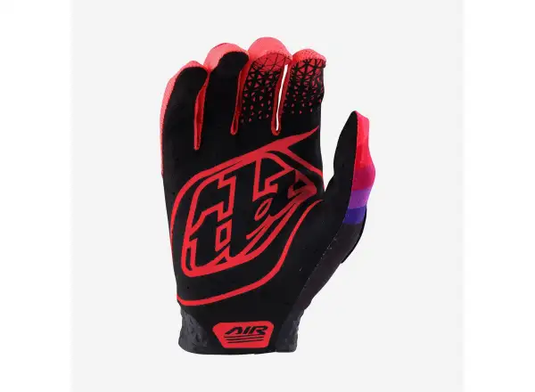 Troy Lee Designs Air pánske rukavice Reverb Black/Glo Red