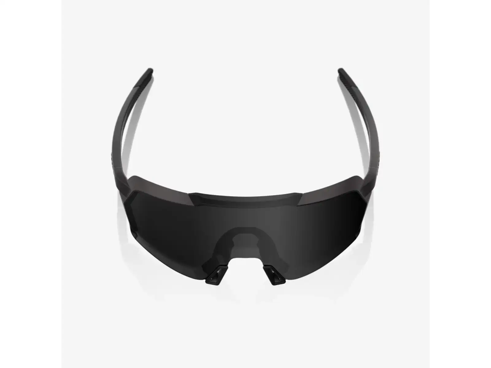 100% Korbin slnečné okuliare Matte Black Gloss Black/Black Mirror