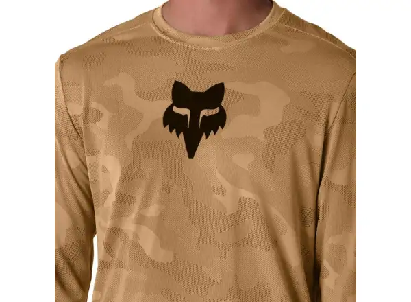 Fox Ranger TruDri pánsky dres dlhý rukáv Nutmeg
