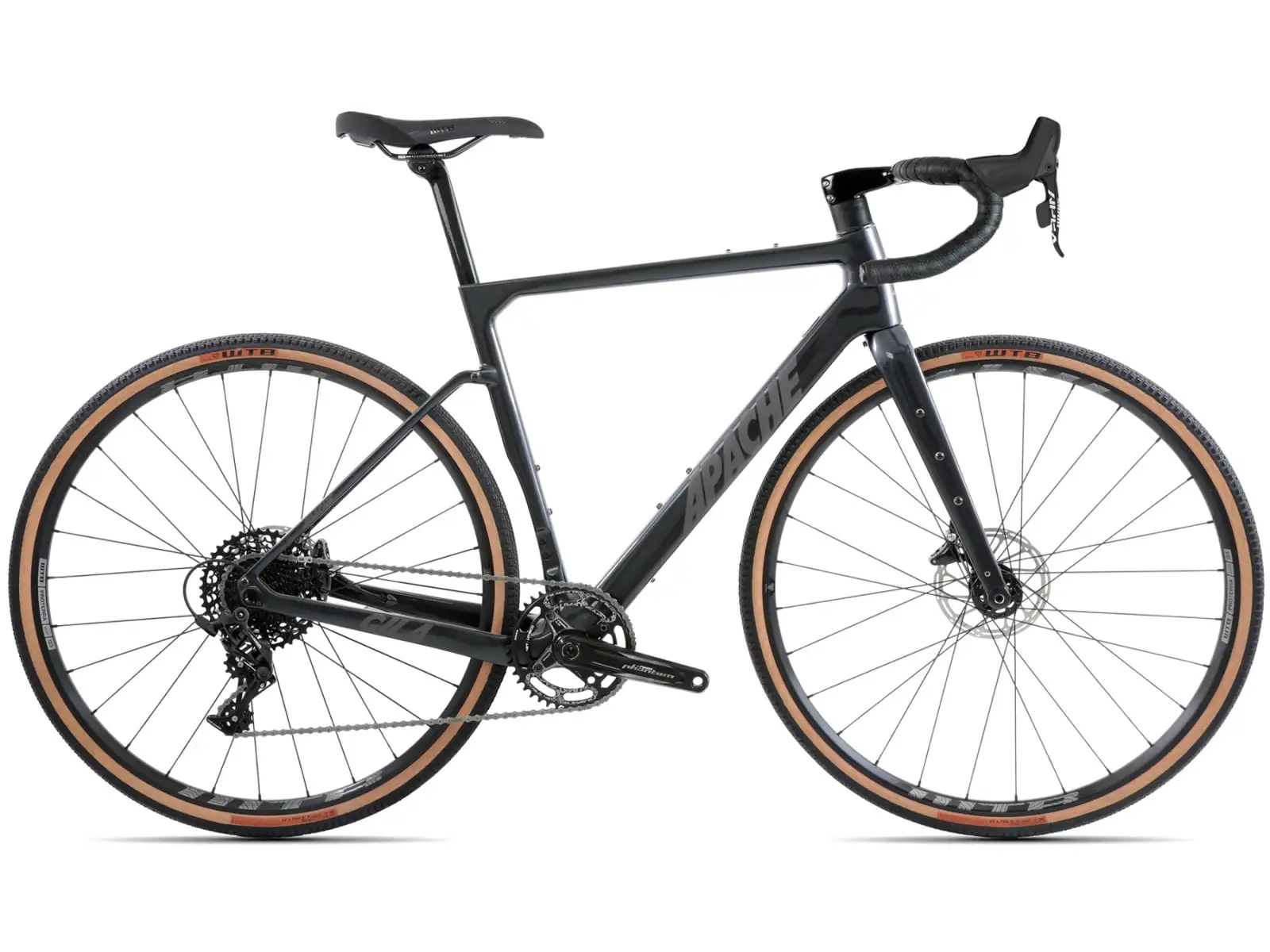 Apache Gila C3 gravel bicykel čierna