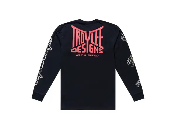Troy Lee Designs Handlebar pánsky dres dlhý rukáv Black