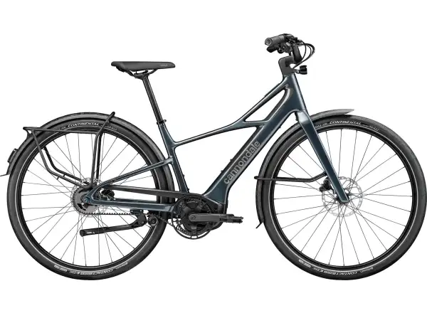 Cannondale FlyingV 2 Tungsten blue mestský ľahký elektrobicykel