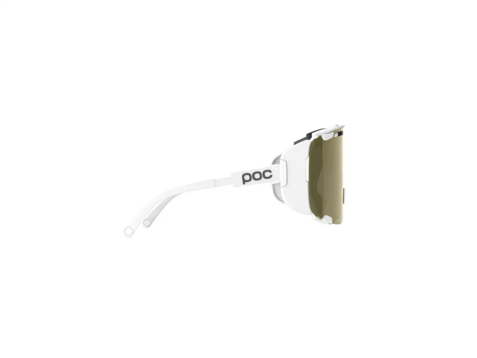 POC Devour Glacial + slnečné okuliare Hydrogen White/Clarity Universal/Sunny Gold