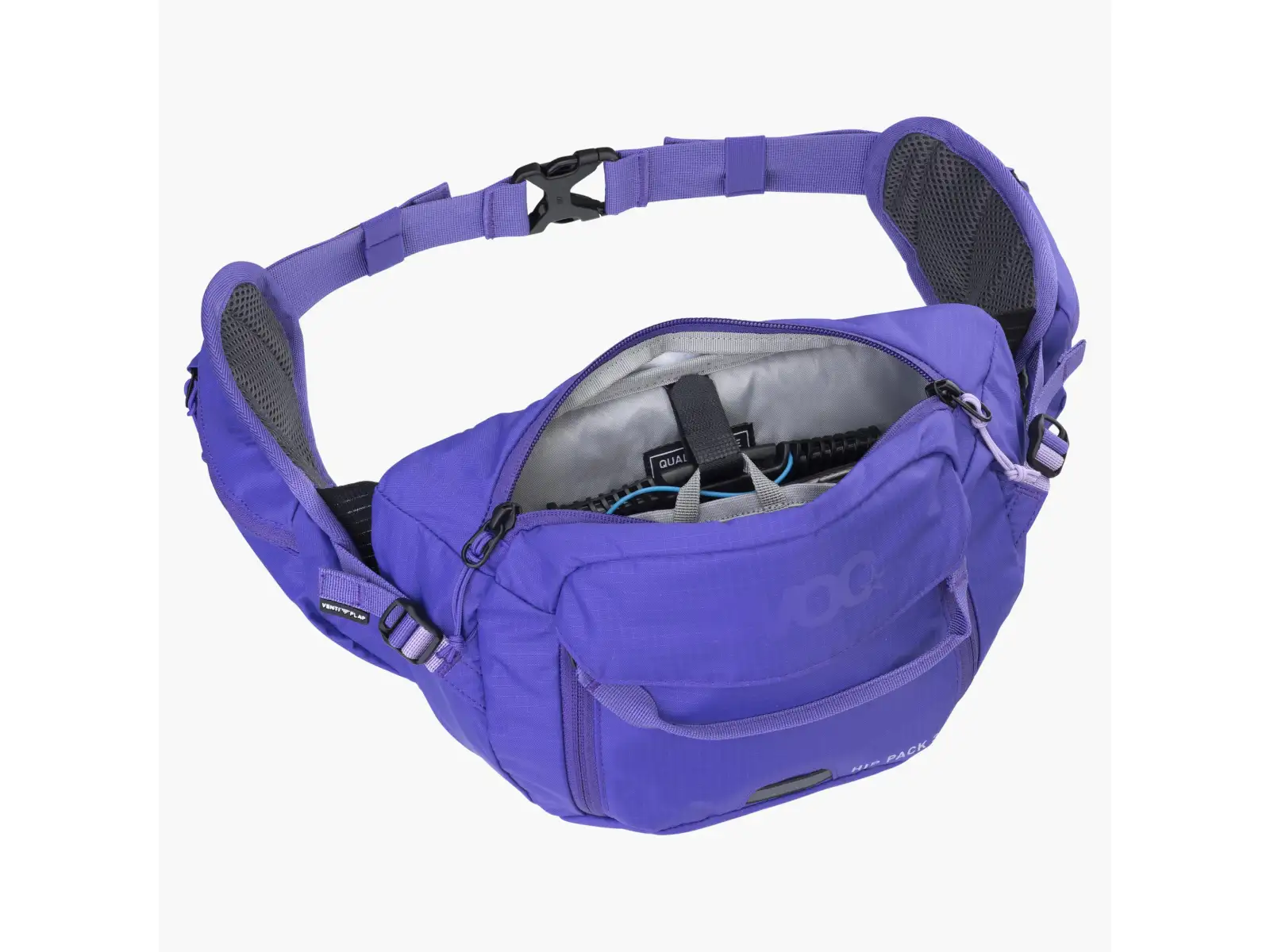 Evoc Hip Pack 3 + hydrovak 1,5 cyklistická ľadvinka Violet