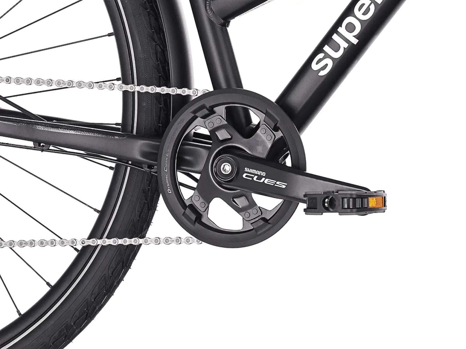 Superior Blox 6.4 T MS mestský bicykel Matte Black