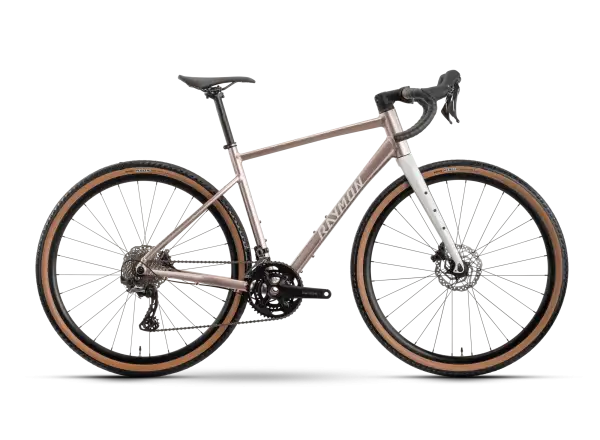 Raymon Territ Pro gravelový bicykel Palemauve/Saltwhite