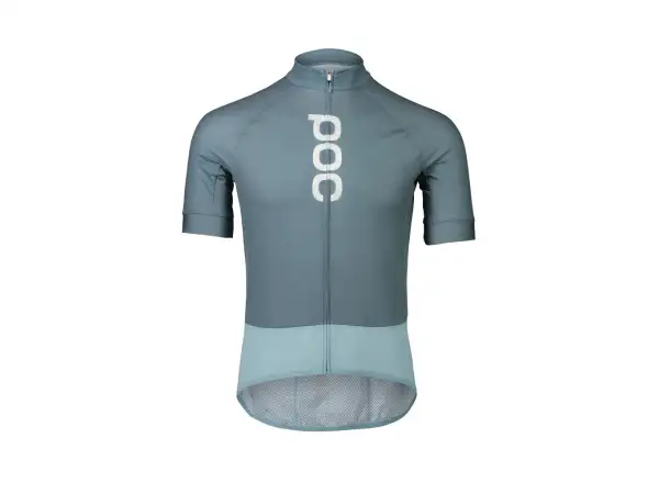 POC Essential Road Logo Pánsky dres s krátkym rukávom Calcite Blue/Mineral Blue