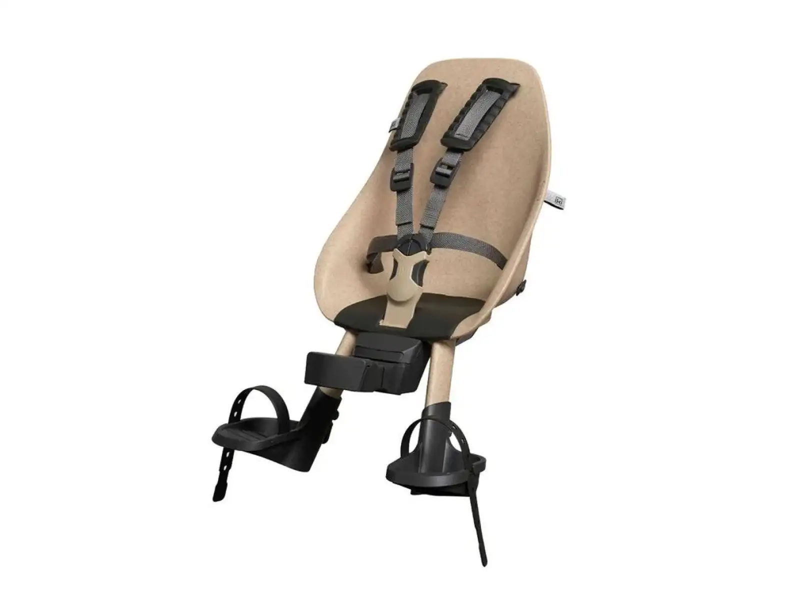 Urban Iki BIO detská sedačka predná s adaptérom na predstavec Oishi Beige/Bincho Black