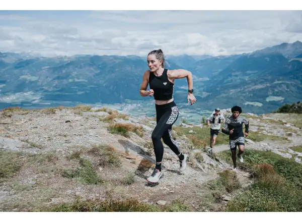 Dynafit Trail 7/8 dámské běžecké legíny Black out