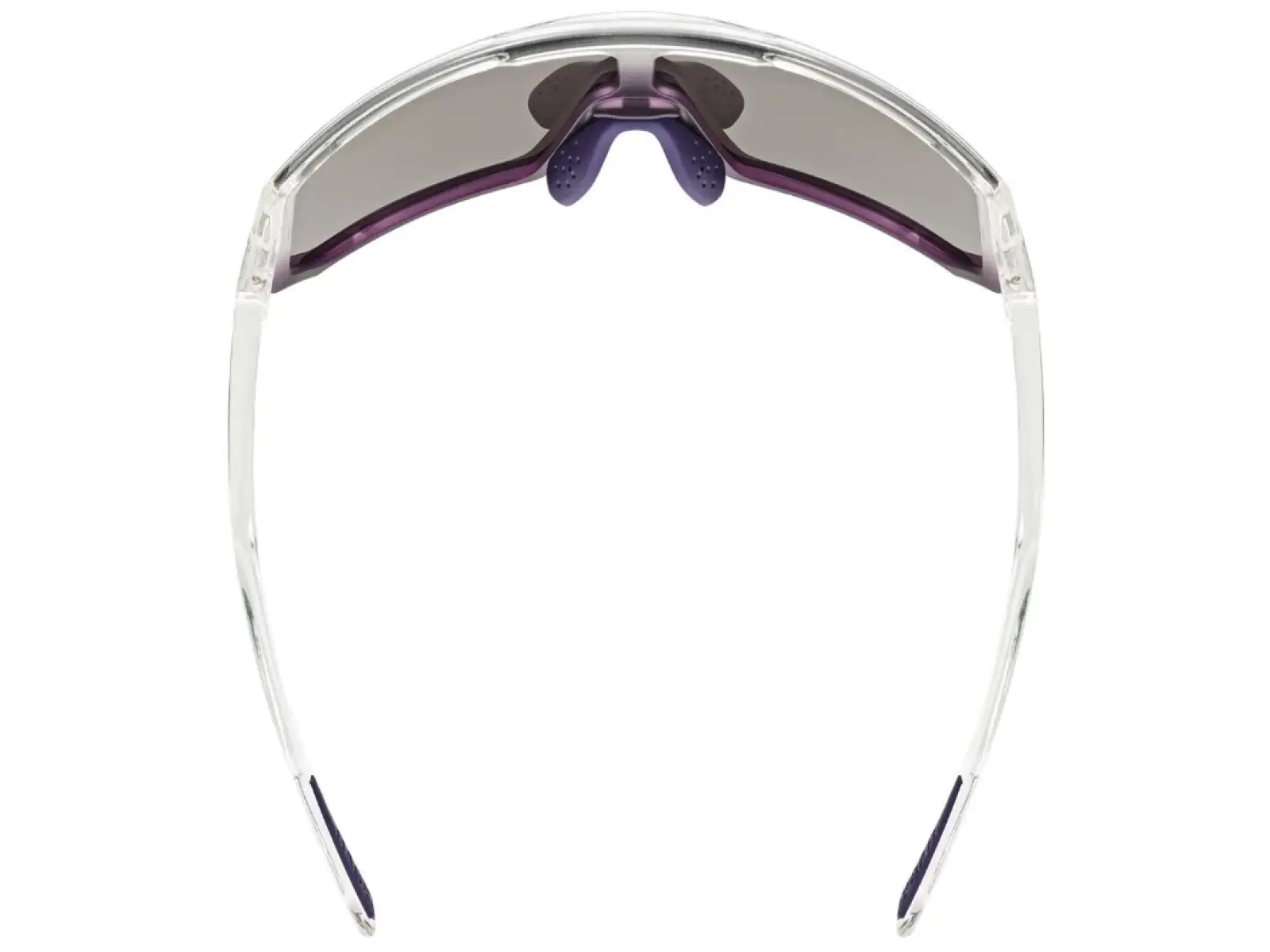 Uvex Sportstyle 235 okuliare Clear/Met Purple/Mirror Lavender
