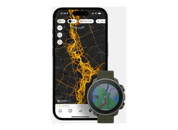 Suunto Vertical Titanium Solar inteligentné hodinky Forest.